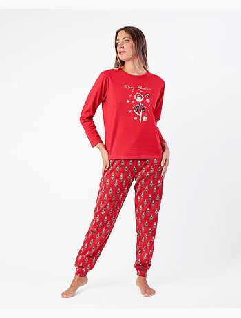 Pyjama à manches longues Casse-Noisette pour femme ADMAS