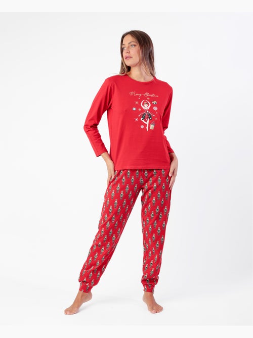 Pyjama à manches longues Casse-Noisette pour femme ADMAS - Kiabi Pyjama à manches longues Casse-Noisette pour femme ADMAS - Kiabi
