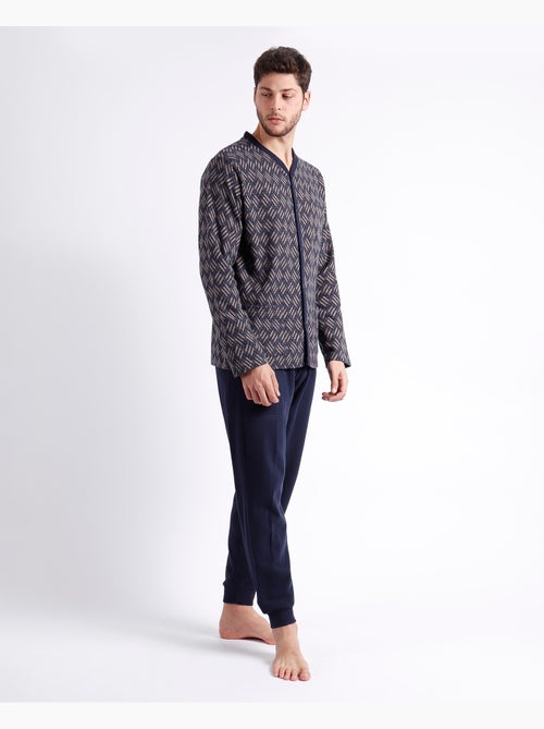 Pyjama à manches longues Cross B pour homme ADMAS MAGNIFIC - Kiabi Pyjama à manches longues Cross B pour homme ADMAS MAGNIFIC - Kiabi
