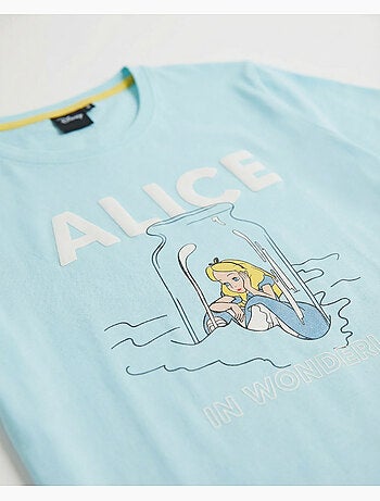 Pyjama à manches longues Disney Blue Alice pour fille