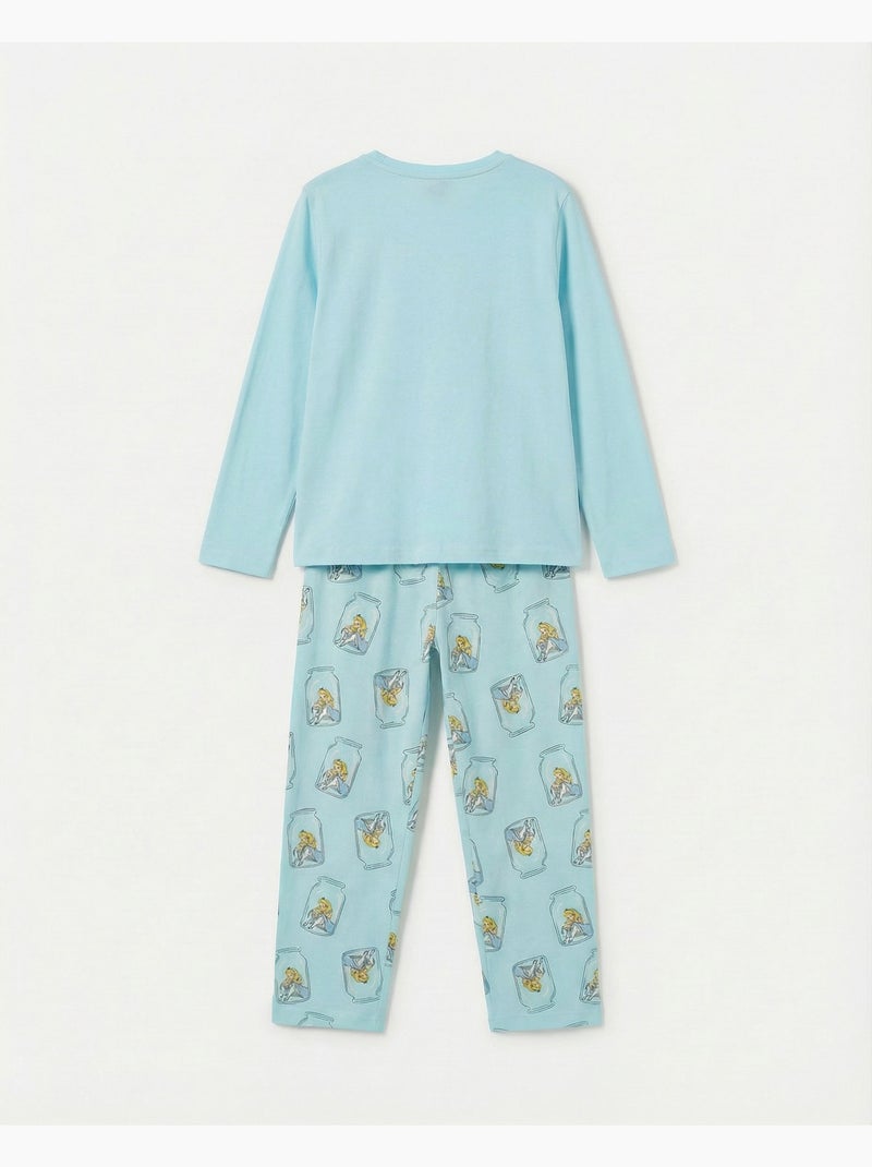 Pyjama à manches longues Disney Blue Alice pour fille Bleu - Kiabi