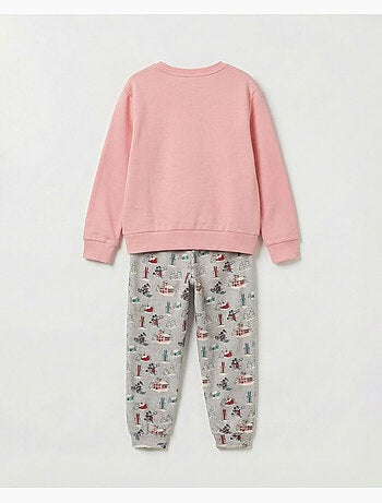 Pyjama à manches longues Disney Bon Ski pour filles