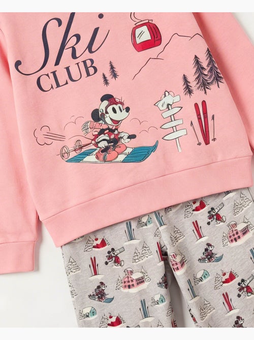 Pyjama à manches longues Disney Bon Ski pour filles - Kiabi