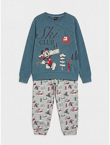 Pyjama à manches longues Disney Bon Ski pour garçons