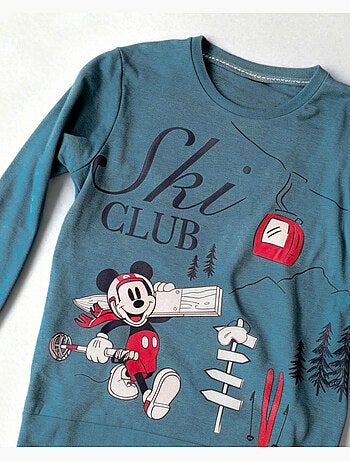 Pyjama à manches longues Disney Bon Ski pour garçons