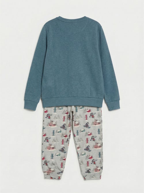Pyjama à manches longues Disney Bon Ski pour garçons - Kiabi Pyjama à manches longues Disney Bon Ski pour garçons - Kiabi