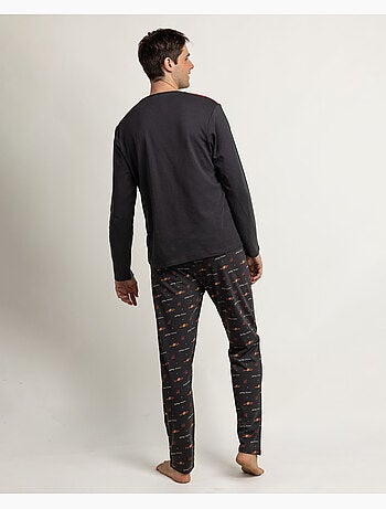 Pyjama à manches longues Disney Cars McQueen pour hommes