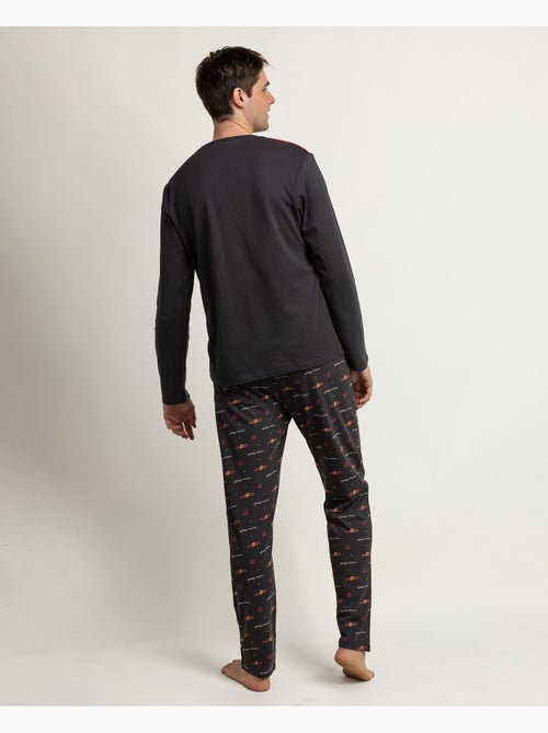 Pyjama à manches longues Disney Cars McQueen pour hommes - Kiabi