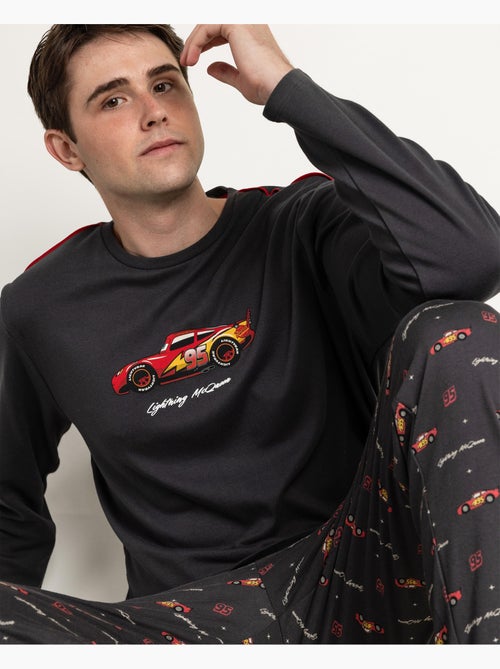 Pyjama à manches longues Disney Cars McQueen pour hommes - Kiabi