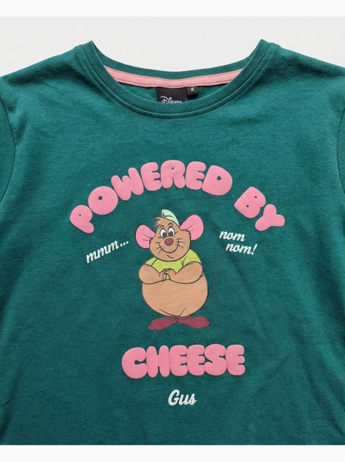 Pyjama à manches longues Disney Gus Gus Cheese pour filles - Kiabi Pyjama à manches longues Disney Gus Gus Cheese pour filles - Kiabi