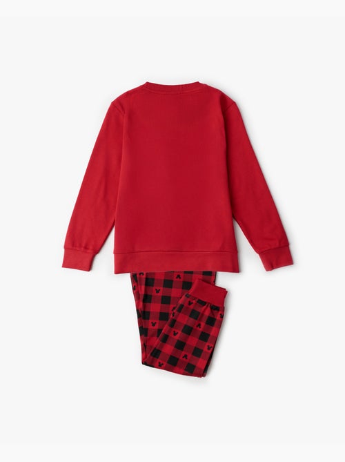 Pyjama à manches longues Disney Mouse Holidays pour filles - Kiabi