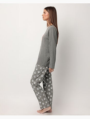 Pyjama à manches longues Disney Nightmare pour femme