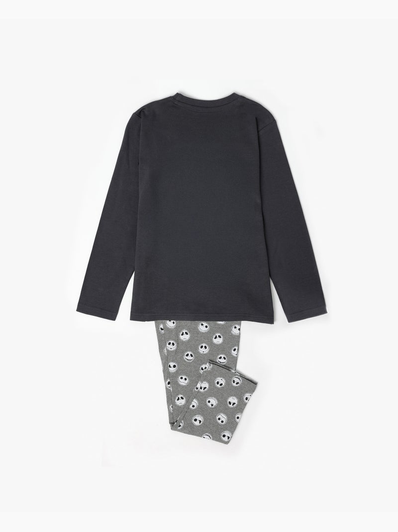 Pyjama à manches longues Disney Nightmare pour garçon Gris foncé - Kiabi