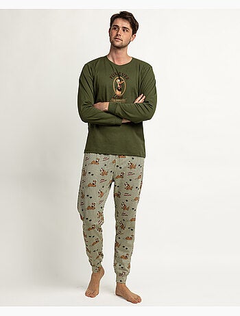 Pyjama à manches longues Disney Pluto Stay Pawsome pour hommes