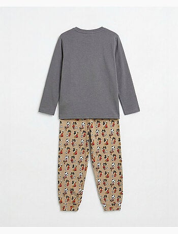 Pyjama à manches longues Disney pour garçon, représentant un capitaine d'équipe.