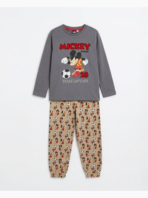 Pyjama à manches longues Disney pour garçon, représentant un capitaine d'équipe. - Kiabi Pyjama à manches longues Disney pour garçon, représentant un capitaine d'équipe. - Kiabi
