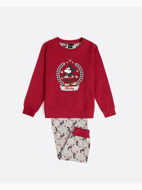 Pyjama à manches longues Disney pour garçon Roi Mickey - Kiabi