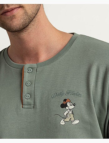 Pyjama à manches longues disney pour homme, collection >