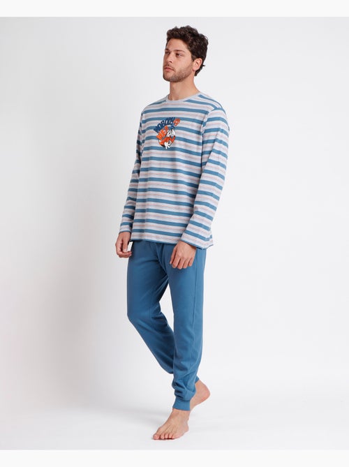 Pyjama à manches longues Disney pour homme, motif Goofy - Kiabi Pyjama à manches longues Disney pour homme, motif Goofy - Kiabi