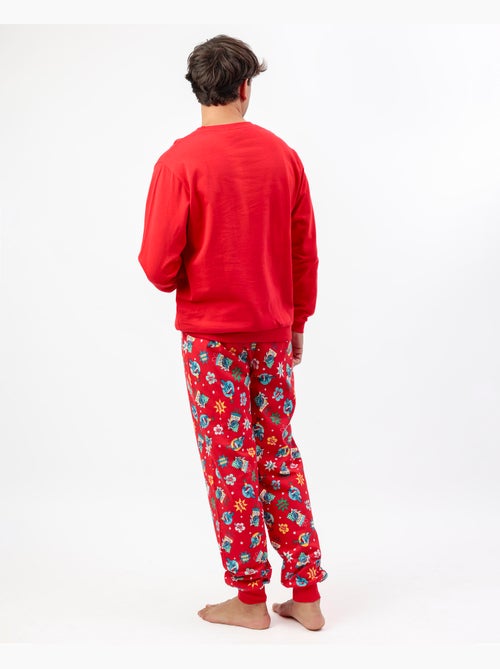 Pyjama à manches longues Disney Stitch Joyeuses Fêtes pour hommes - Kiabi Pyjama à manches longues Disney Stitch Joyeuses Fêtes pour hommes - Kiabi