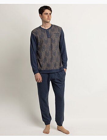Pyjama à manches longues élégant ANTONIO MIRO pour hommes