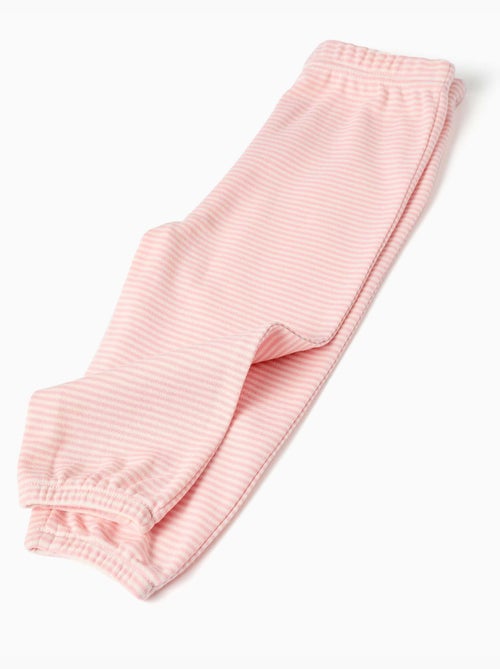 Pyjama à manches longues en coton avec fleurs imprimées - Kiabi Pyjama à manches longues en coton avec fleurs imprimées - Kiabi