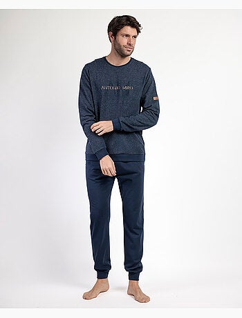 Pyjama à manches longues en polaire Ridge pour homme ANTONIO MIRO