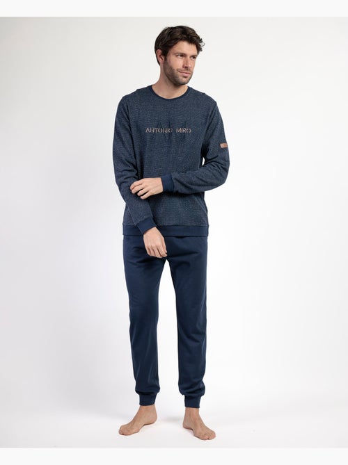 Pyjama à manches longues en polaire Ridge pour homme ANTONIO MIRO - Kiabi Pyjama à manches longues en polaire Ridge pour homme ANTONIO MIRO - Kiabi