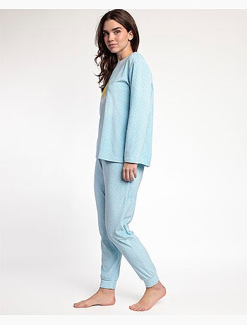 Pyjama à manches longues en velours Sweet Duckling pour femme ADMAS