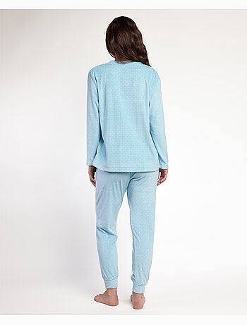 Pyjama à manches longues en velours Sweet Duckling pour femme ADMAS