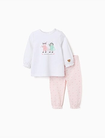 Pyjama à manches longues et imprimé
