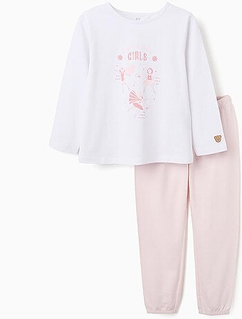 Pyjama à manches longues et imprimé Super Power Girls