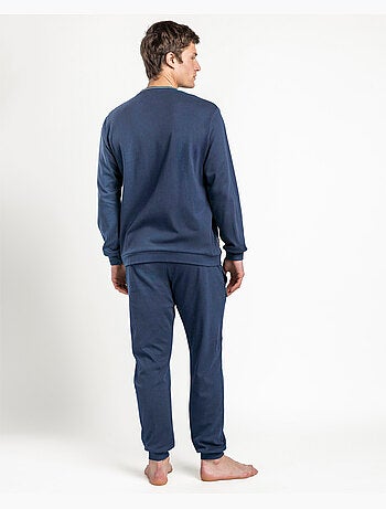 Pyjama à manches longues gaufré pour homme LOIS