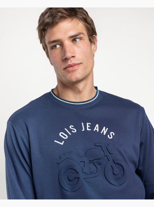 Pyjama à manches longues gaufré pour homme LOIS - Kiabi Pyjama à manches longues gaufré pour homme LOIS - Kiabi