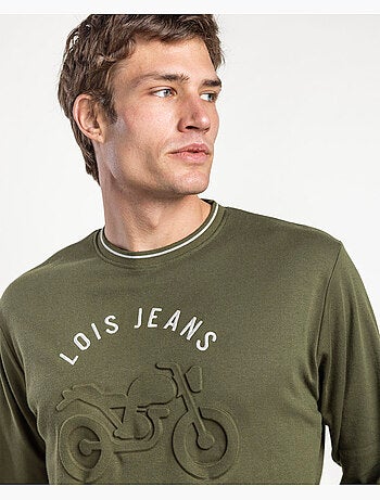 Pyjama à manches longues gaufré pour homme LOIS