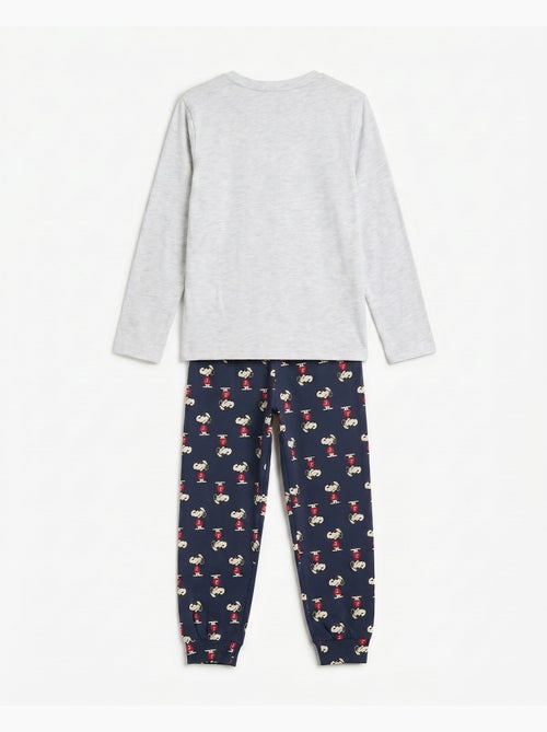 Pyjama à manches longues Joe Cool de Peanuts pour garçons - Kiabi
