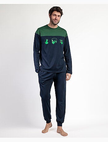 Pyjama à manches longues Kermit la grenouille DISNEY MUPPETS pour homme
