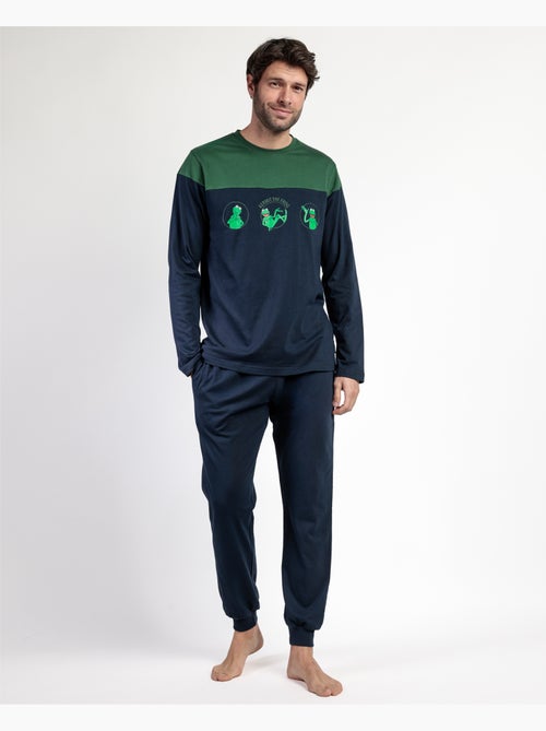 Pyjama à manches longues Kermit la grenouille DISNEY MUPPETS pour homme - Kiabi