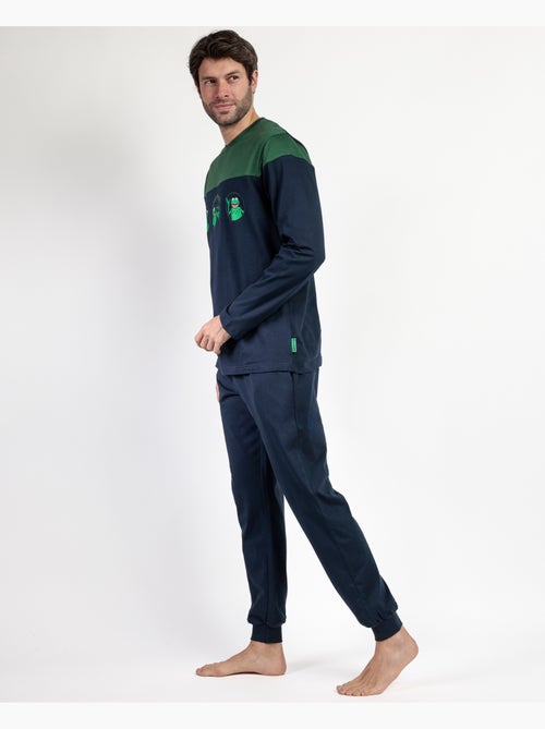 Pyjama à manches longues Kermit la grenouille DISNEY MUPPETS pour homme - Kiabi