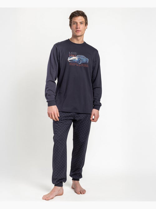 Pyjama à manches longues LOIS Engine pour hommes - Kiabi Pyjama à manches longues LOIS Engine pour hommes - Kiabi