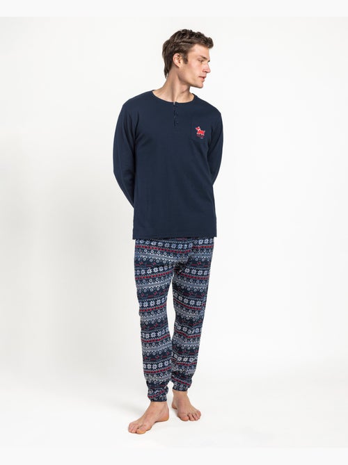 Pyjama à manches longues Lou Lou Cold pour homme ADMAS - Kiabi
