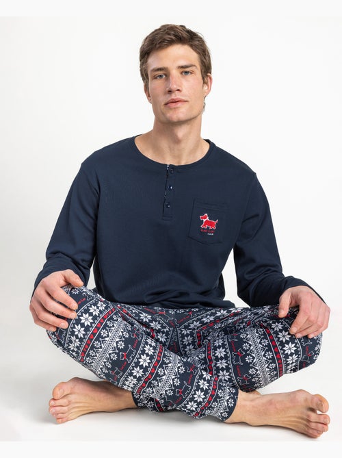 Pyjama à manches longues Lou Lou Cold pour homme ADMAS - Kiabi