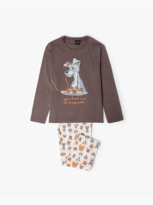 Pyjama à manches longues Love Dinner pour garçon de Disney - Kiabi