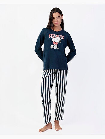 Pyjama à manches longues Love Sailor pour femme de PEANUTS