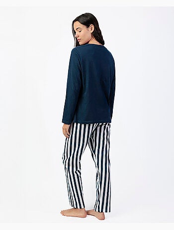 Pyjama à manches longues Love Sailor pour femme de PEANUTS