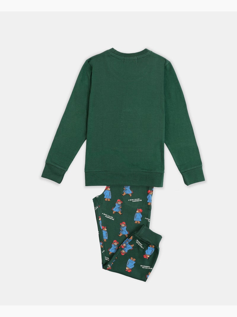 Pyjama à manches longues Marmalade pour garçon PADDINGTON Vert - Kiabi
