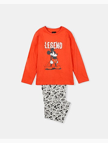 Pyjama à manches longues Mickey Legend pour garçon DISNEY