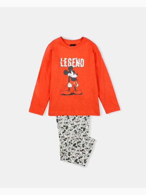 Pyjama à manches longues Mickey Legend pour garçon DISNEY - Kiabi