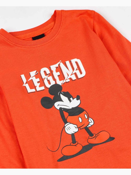 Pyjama à manches longues Mickey Legend pour garçon DISNEY - Kiabi