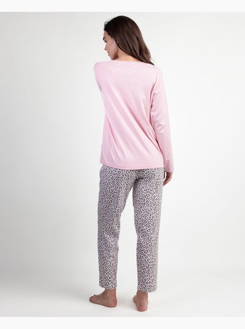 Pyjama à manches longues Minnie Skin pour femme DISNEY - Kiabi